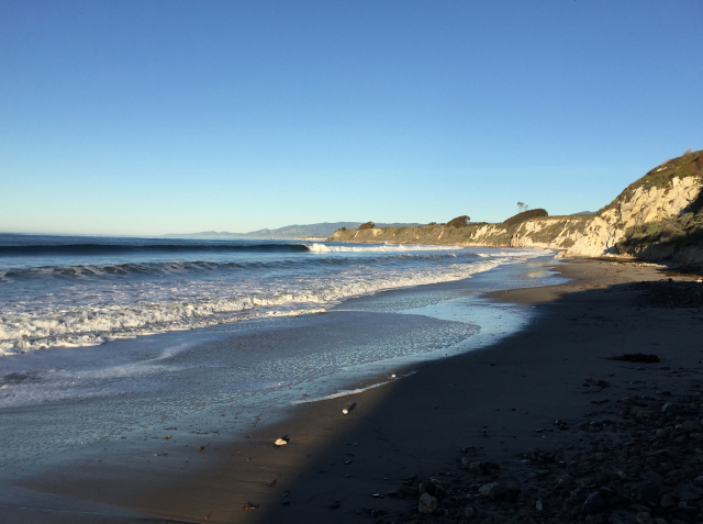 Surf at R-Beach. Credit: Brian Wolf