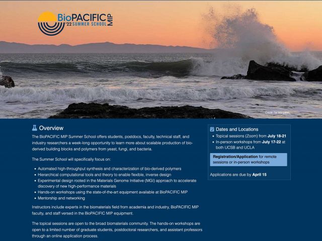 BioPACIFIC MIP Summer School Website