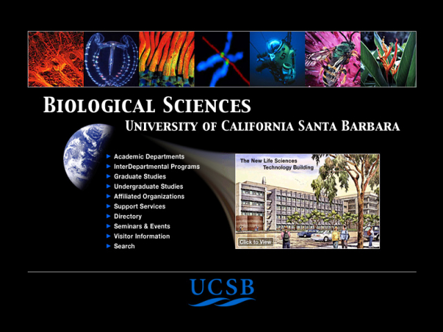 Biological Sciences Front Page