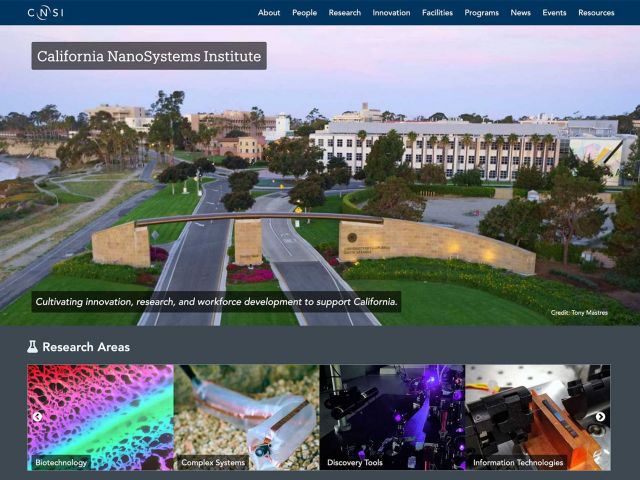 California NanoSystems Institute Website