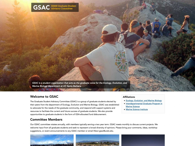 GSAC home page.
