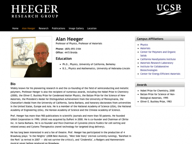 Alan Heeger Lab