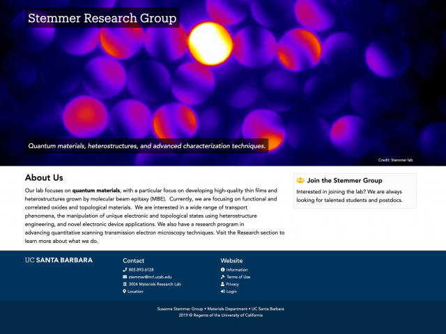 Stemmer Research Group