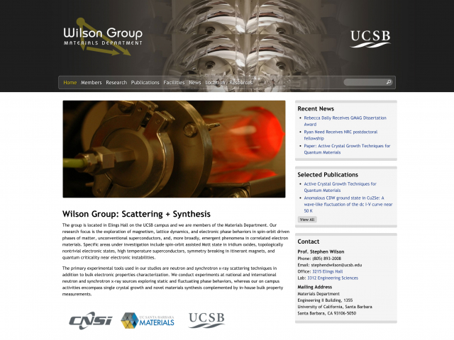 Wilson Group Website