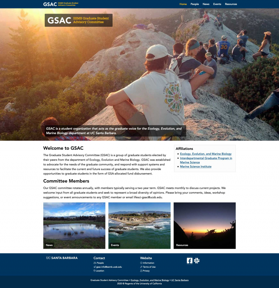 GSAC home page.