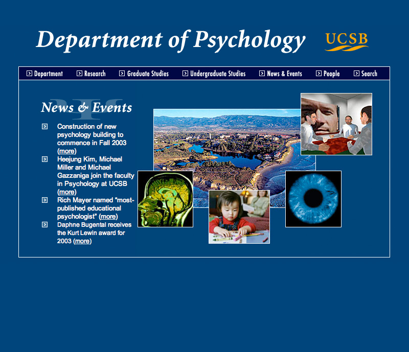 Psychology Front Page