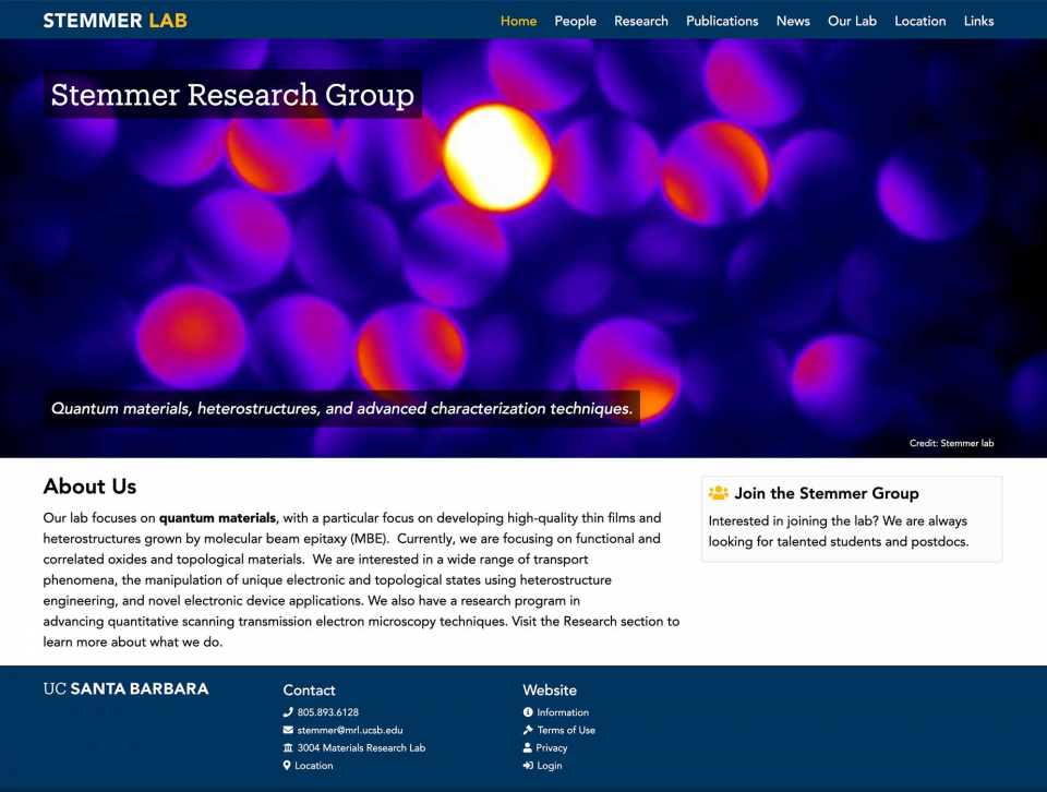 Stemmer Research Group