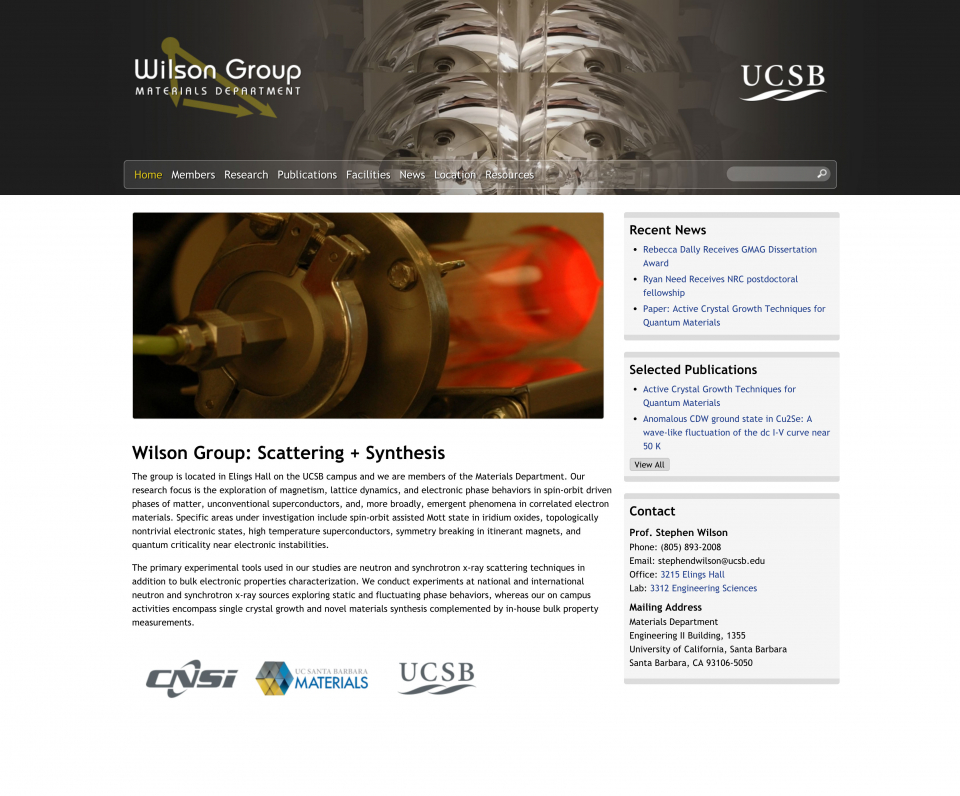 Wilson Group Website